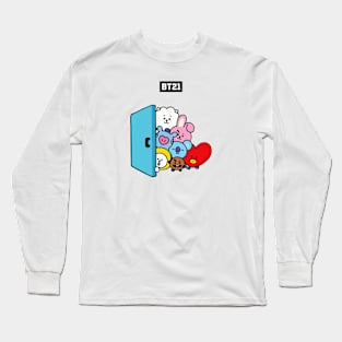 bt21 bts exclusive design 2 Long Sleeve T-Shirt